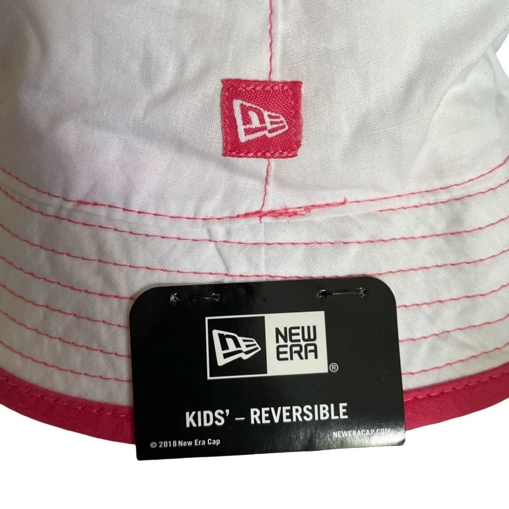 NWT Boston Red Socks Switch Up Hearts Infant Bucket Hat